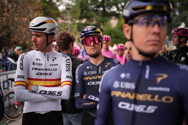 Great Britain s Tom Pidcock of Pinarello-Q36.5 Pro Cycling Team during the 120th edition of the Il Lombardia, Tour of Lombardy cycling race, a 239 km one day race from Bergamo to Como on October 10, 2026, Italy. Copyright: xMarcoxAlpozzi xLaPressex