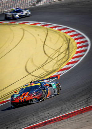 AUTO - ELMS - 4 HOURS OF PORTIMAO 2026 50 TOLEDO Custodio (usa), WADOUX Lilou (fra), AGOSTINI Riccardo (ita), Richard Mille AF Corse, Ferrari 296 LMGT3 Evo, LMGT3, action during the 4 Hours of Portimao 2026, 6th round of the 2026 European Le Mans Series on the Autodromo Internacional do Algarve from October 8 to 10, 2026 in Portimao, Portugal - PortimaoPortugal Copyright: xPauloxMariax