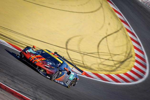 AUTO - ELMS - 4 HOURS OF PORTIMAO 2026 50 TOLEDO Custodio (usa), WADOUX Lilou (fra), AGOSTINI Riccardo (ita), Richard Mille AF Corse, Ferrari 296 LMGT3 Evo, LMGT3, action during the 4 Hours of Portimao 2026, 6th round of the 2026 European Le Mans Series on the Autodromo Internacional do Algarve from October 8 to 10, 2026 in Portimao, Portugal - PortimaoPortugal Copyright: xPauloxMariax