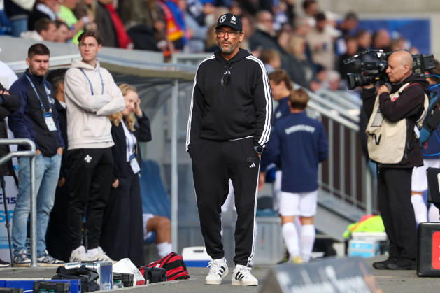 October 10, 2026 Soccer 2. Bundesliga SV Darmstadt 98 vs. Energie Cottbus, coach Claus Dieter Wollitz, Energie Cottbus Copyright: HMBxMedia JoaquimxFerreira