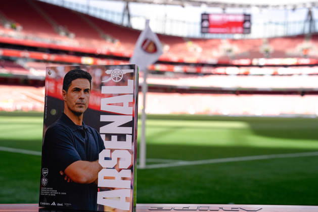 10th October 2026; Emirates Stadium, London, England; Premier League Football, Arsenal versus Leeds United; The match day programme prior to kick-off TomxMajor