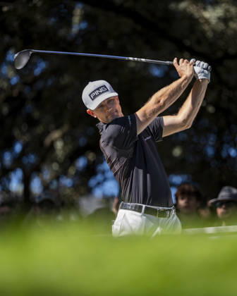 Golf 2026: Open De Espana: Day Three MADRID, SPAIN - OCTOBER 10: Joel Girrbach of Switzerland tees off on day three of the Open de Espana presented by Madrid at Club de Campo Villa de Madrid on October 10, 2026 in Madrid, Spain. Madrid Club de Campo Villa de Madrid Madrid Spain Copyright: xAlbertoxGardinx AGardin_20261010_Golf_Esp_Mad_0043