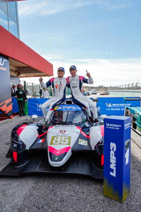 AUTO - MLC 2026 - PORTIMAO 85 FROST Danial (sgp), PEUGEOT Enzo (fra), R-ace GP, Duqueine D09 - Toyota, LMP3, podium, portrait celebration during the 6th round of the 2026 Michelin Le Mans Cup on the Autodromo Internacional do Algarve from October 8 to 10, 2026 in Portimao, Portugal - PortimaoPortugal  Copyright: xPauloxMariax