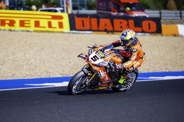 October 10, 2026, Cascais, Lisbon, Portugal: Yari Montella of Barni Spark Racing Team in action during the Superpole of the FIM Superbike World Championship, WM, Weltmeisterschaft at Circuito Estoril on October 10, 2026 in Cascais, Portugal. Cascais Portugal - ZUMAr200 20261010_zsp_r200_010 Copyright: xNunoxReisinhox