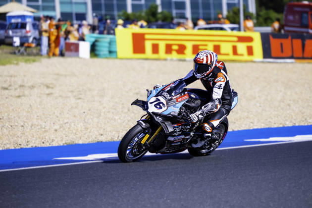 October 10, 2026, Cascais, Lisbon, Portugal: Loris baz MGM Optical Express Racing in action during the Superpole of the FIM Superbike World Championship, WM, Weltmeisterschaft at Circuito Estoril on October 10, 2026 in Cascais, Portugal. Motorsports 2026: WorldSBK - Tissot Estoril Round  - ZUMAr200 20261010_zsp_r200_013 Copyright: xNunoxReisinhox