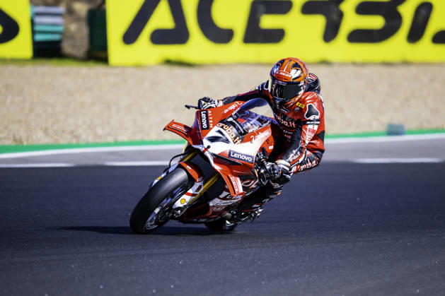 October 10, 2026, Cascais, Lisbon, Portugal: Iker Lecuona of Aruba.It Racing - Ducati in action during the Superpole of the FIM Superbike World Championship, WM, Weltmeisterschaft at Circuito Estoril on October 10, 2026 in Cascais, Portugal. Motorsports 2026: WorldSBK - Tissot Estoril Round - ZUMAr200 20261010_zsp_r200_037 Copyright: xNunoxReisinhox