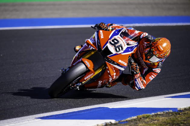 October 10, 2026, Cascais, Lisbon, Portugal: Jake Dixon of Honda HRC in action during the Superpole of the FIM Superbike World Championship, WM, Weltmeisterschaft at Circuito Estoril on October 10, 2026 in Cascais, Portugal. Motorsports 2026: WorldSBK - Tissot Estoril Round  - ZUMAr200 20261010_zsp_r200_021 Copyright: xNunoxReisinhox