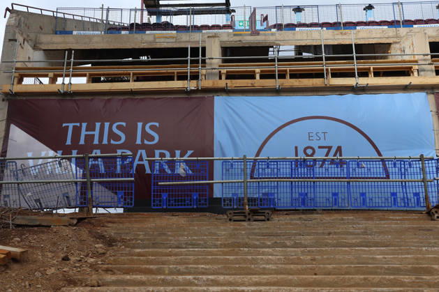 Aston Villa v Brentford, Premier League A general view of the partially demolished North Stand inside Villa Park before the Aston Villa v Brentford Premier League match at Villa Park, Birmingham, England on 10 October 2026 Credit: Ryan Crockett Every Second Media Editorial use only. All images are copyright Every Second Media Limited. No images may be reproduced without prior permission. All rights reserved. Premier League and Football League images are subject to licensing agreements with Football DataCo Limited. see https: www.football-dataco.com Copyright: xIMAGO EveryxSecondxMediax ESM-2212-0010 RyanxCrockettx xEveryxSecondxMediax