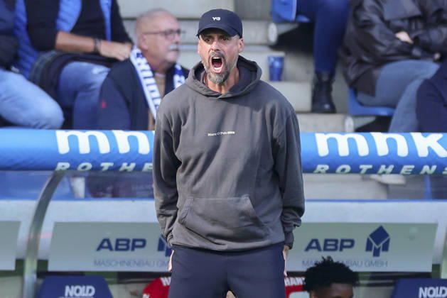 Hannover 96 coach Sandro Wagner looks disappointed during the 2. Bundesliga match between 1. FC Magdeburg and Hannover 96, Avnet Arena on October 10, 2026, in Magdeburg, Germany. Photo by Marco Steinbrenner, DeFodi Images. Coach Sandro Wagner of Hannover 96 looks dejected during the 2nd Bundesliga match between 1 FC Magdeburg and Hannover 96 at Avnet Arena on October 10, 2026 in Magdeburg, Germany. Photo by Marco Steinbrenner, DeFodi Images. DFB and DFL regulations prohibit any use of photographs as image sequences and or quasi-video. Photo by Marco Steinbrenner, DeFodi Images.