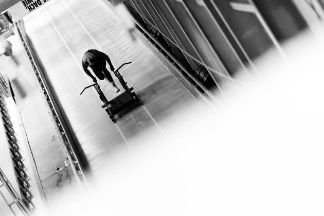 October 10, 2026, GER, Bobsleigh, Season 26–27, Women, Central Performance Test in Bobsleigh: Push Test. As is tradition, the German bobsleigh pilots and their pushers gathered in Oberhof for a showdown. 98559 Oberhof LOTTO Thuringia EISARENA Oberhof Training Hall Start Facility Thuringia Germany