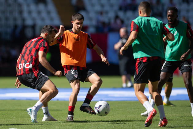 ESP LaLiga EA Sports Rayo Vallecano vs. Athletic Club Benat Gerenabarrena of Athletic warms up during the LaLiga EA Sports match between Rayo Vallecano and Athletic Club played at Vallecas Stadium in Madrid on October 10, 2026 in Spain Spanish Soccer Copyright: xAgenciaxLOFx