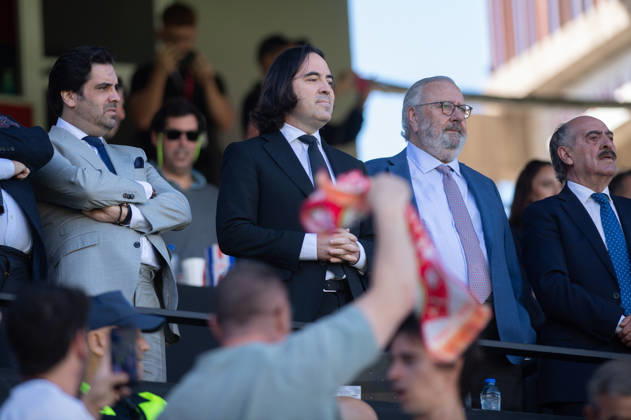 ESP LaLiga EA Sports Rayo Vallecano vs. Athletic Club Raúl Martín Presa, president of Rayo Vallecano, during the LaLiga EA Sports match between Rayo Vallecano and Athletic Club played at Vallecas Stadium in Madrid on October 10, 2026, in Spain. Spanish Soccer Copyright: xAgenciaxLOFx