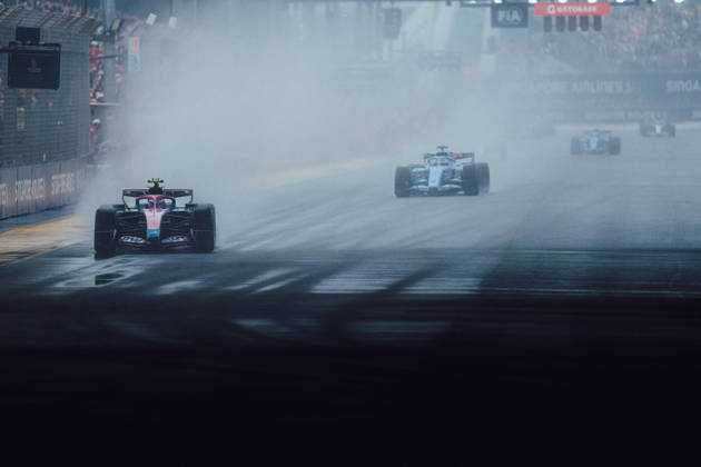 Formula 1 Singapore Airlines Singapore Grand Prix 43Franco Colapinto (BWT Alpine F1 Team, 43) in Sprint Race at the Formula 1 Singapore Airlines Singapore Grand Prix 2026 10 10 2026 Copyright: xTomxBaigentx