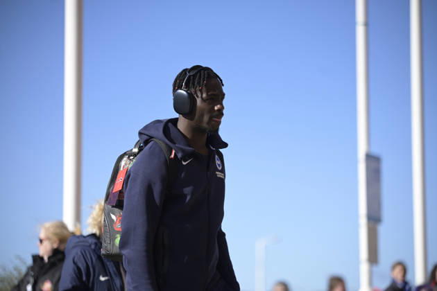 Sunderland v Brighton, Premier League, Football, Stadium Of Light, Sunderland UK - 10 Oct 2026 Brighton & Hove Albion arriving Sunderland Stadium Of Light Tyne and Wear UK, UK NEWSPAPERS OUT Copyright: xAdamxCookx
