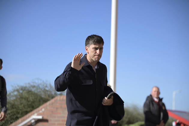 Sunderland v Brighton, Premier League, Football, Stadium Of Light, Sunderland UK - 10 Oct 2026 Sunderland arriving pre match Sunderland Stadium Of Light Tyne and Wear UK, UK NEWSPAPERS OUT Copyright: xAdamxCookx