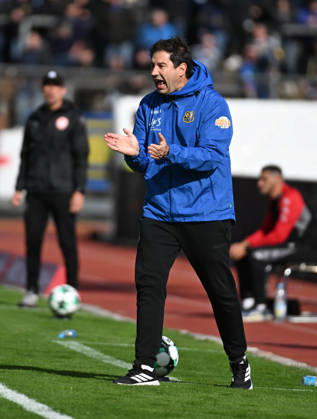 October 10, 2026, xophax, Soccer 3rd Division, Fortuna Cologne vs. Saarbrücken, Coach Argirios Giannikis, Saarbrücken vs. Cologne