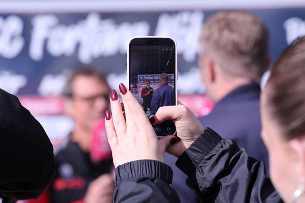October 10, 2026, xsefx, soccer, SC Fortuna Köln vs. 1. FC Saarbrücken, 3. Liga, Südstation, Matchday 8, 2026–2027 season. Interview with Fortuna Köln Head Coach Matthias Mink. DFB regulations prohibit any use of photographs as image sequences and or quasi-video. North Rhine-Westphalia, Germany