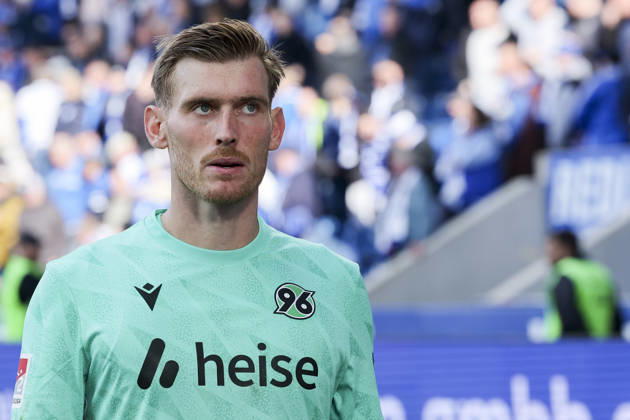 Hannover 96 goalkeeper Leo Weinkauf looks disappointed during the 2. Bundesliga match between 1. FC Magdeburg and Hannover 96, Avnet Arena on October 10, 2026, in Magdeburg, Germany. Photo by Marco Steinbrenner, DeFodi Images. Goalkeeper Leo Weinkauf of Hannover 96 looks dejected during the 2nd Bundesliga match between 1 FC Magdeburg and Hannover 96 at Avnet Arena on October 10, 2026 in Magdeburg, Germany. Photo by Marco Steinbrenner, DeFodi Images. DFB and DFL regulations prohibit any use of photographs as image sequences and or quasi-video. Photo by Marco Steinbrenner, DeFodi Images.