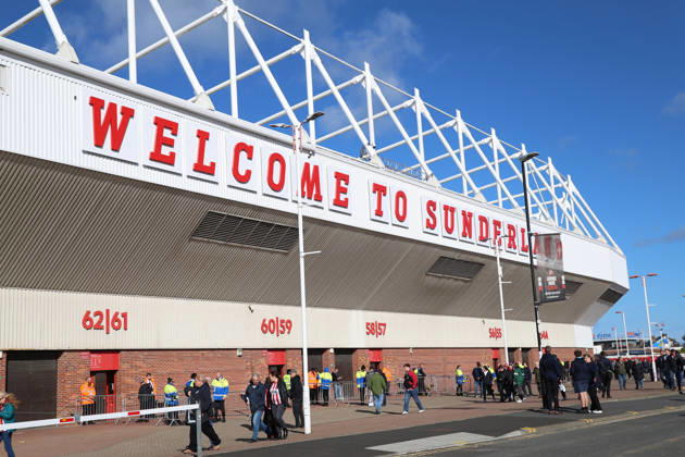10th October 2026; Stadium of Light, Sunderland, England; Premier League Football, Sunderland versus Brighton and Hove Albion; View outside of the Stadium of Light DavexLofthouse