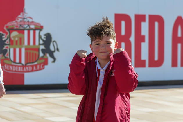 10th October 2026; Stadium of Light, Sunderland, England; Premier League Football, Sunderland versus Brighton and Hove Albion; Sunderland Fan DavexLofthouse
