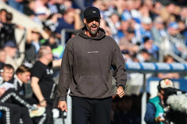 Coach Sandro Wagner, Hannover 96, 2nd Bundesliga, 2026–2027 Season, 1. FC Magdeburg vs. Hannover 96 at the Avnet Arena in Magdeburg; soccer, man, men, Germany, October 10, 2026