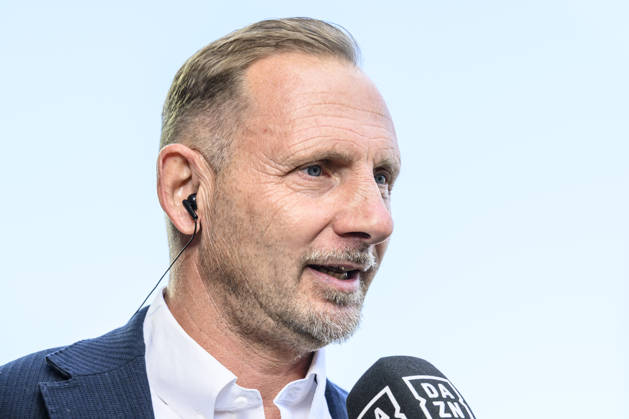 Pictured from left: Mauro Lustrinelli, Union Berlin, coach, GER, Berlin, soccer, 1. FC Union Berlin vs. SV Elversberg, at the Alte Försterei, October 10, 2026, DFB and DFL regulations prohibit any use of photographs as image sequences and or quasi-video, Copyright: HMBxMedia UwexKoch