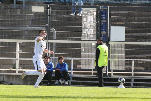 October 10, 2026 xmgoodx Frankfurt am Main, PSD Bank Arena, Regionalliga Southwest, 2026–2027 Season, FSV Frankfurt vs. SV Sandhausen, Celebration after Mert Tasdelen s goal to make it 1–2 for Sandhausen