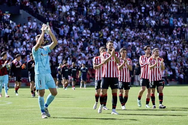 October 10, 2026, Madrid, Madrid, Spain: Players of Athletic Club during the Spanish League, LaLiga EA Sports, football match played between Rayo Vallecano and Athletic Club at Vallecas stadium on October 10, 2026, in Madrid, Spain. Rayo Vallecano V Athletic Club - LaLiga EA Sports - ZUMAa181 20261010_zaa_a181_019 Copyright: xAngelxPerezxMecax