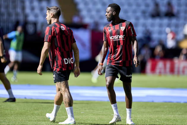 October 10, 2026, Madrid, Madrid, Spain: Inaki Williams of Athletic Club warms up during the Spanish League, LaLiga EA Sports, football match played between Rayo Vallecano and Athletic Club at Vallecas stadium on October 10, 2026, in Madrid, Spain. Rayo Vallecano V Athletic Club - LaLiga EA Sports  - ZUMAa181 20261010_zaa_a181_024 Copyright: xAngelxPerezxMecax
