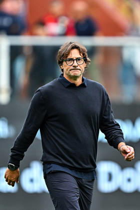 October 10, 2026, Genoa, ITALY: Fiorentina s Italian head coach Paolo Vanoli prior to kick-off in the Italian Serie A soccer match Genoa Cfc vs Acf Fiorentina at Luigi Ferraris stadium in Genoa, Italy, 10 October 2026. ANSA STRINGER. Serie A - Genoa Cfc Vs Acf Fiorentina - ZUMAa110 20261010_zaf_a110_002 Copyright: xStringerx
