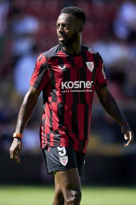 October 10, 2026, Madrid, Madrid, Spain: Inaki Williams of Athletic Club warms up during the Spanish League, LaLiga EA Sports, football match played between Rayo Vallecano and Athletic Club at Vallecas stadium on October 10, 2026, in Madrid, Spain. Madrid Spain - ZUMAa181 20261010_zaa_a181_003 Copyright: xAngelxPerezxMecax