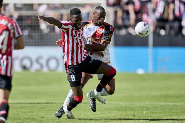 October 10, 2026, Madrid, Madrid, Spain: Inaki Williams of Athletic Club in action during the Spanish League, LaLiga EA Sports, football match played between Rayo Vallecano and Athletic Club at Vallecas stadium on October 10, 2026, in Madrid, Spain. Madrid Spain - ZUMAa181 20261010_zaa_a181_018 Copyright: xAngelxPerezxMecax