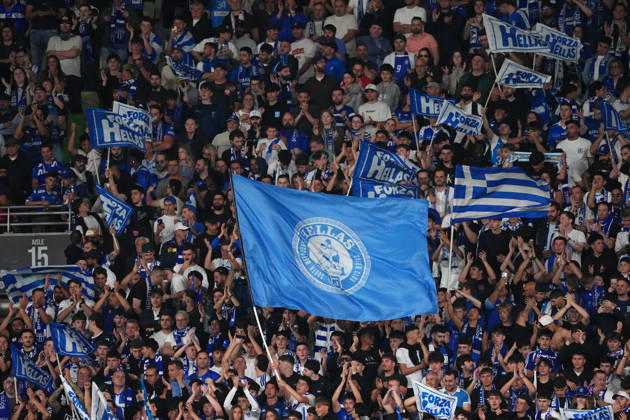 AUSTRALIA CUP SOUTH MELBOURNE VICTORY, South Melbourne FC supporters in the crowd during the Australia Cup final match between South Melbourne FC and Melbourne Victory FC at AAMI Park in Melbourne, Saturday, October 10, 2026. ( NO ARCHIVING, EDITORIAL USE ONLY MELBOURNE VICTORIA Australia  Copyright: xSCOTTxBARBOURx 20261011149269480040