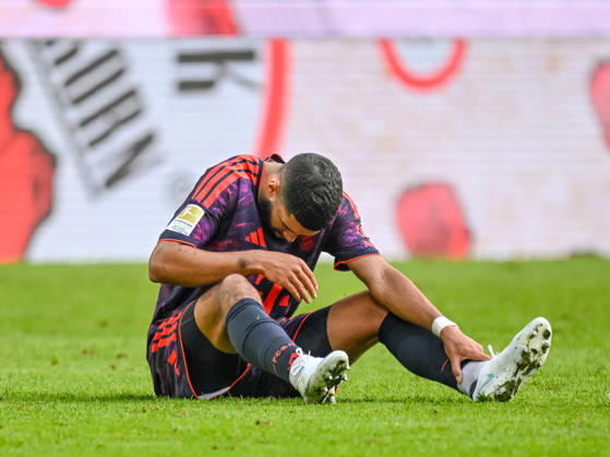 Ismael Saibari of FC Bayern Munich lies injured on the ground during the Bundesliga match between FC Augsburg and FC Bayern Munich, WWK Arena on October 10, 2026, in Augsburg, Germany. Photo by Harry Langer, DeFodi Images. Ismael Saibari of FC Bayern Munich lies injured on the ground during the Bundesliga match between FC Augsburg and FC Bayern Munich at WWK Arena on October 10, 2026, in Augsburg, Germany. Photo by Harry Langer, DeFodi Images. DFB and DFL regulations prohibit any use of photographs as image sequences and or quasi-video. Photo by Harry Langer, DeFodi Images. DFB and DFL regulations prohibit any use of photographs as imSEQUENCES AND OR QUASI-VIDEO