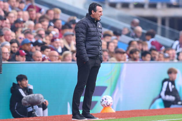 Aston Villa v Brentford, Premier League Aston Villa manager Unai Emery during the Aston Villa v Brentford Premier League match at Villa Park, Birmingham, England on 10 October 2026 Credit: Ryan Crockett Every Second Media Editorial use only. All images are copyright Every Second Media Limited. No images may be reproduced without prior permission. All rights reserved. Premier League and Football League images are subject to licensing agreements with Football DataCo Limited. see https: www.football-dataco.com Copyright: xIMAGO EveryxSecondxMediax ESM-2212-0043 RyanxCrockettx xEveryxSecondxMediax