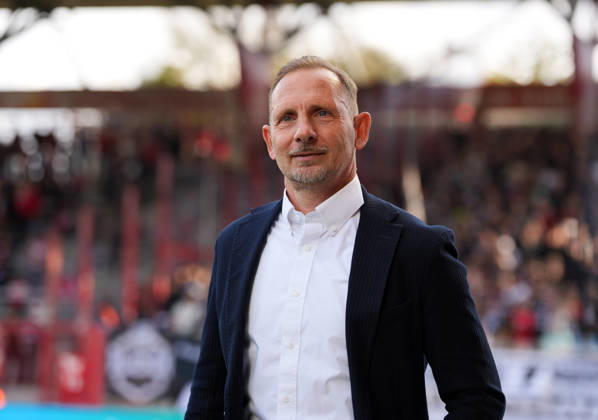 Mauro Lustrinelli, Head Coach of 1. FC Union Berlin, pre-match comments (GER), 1. FC Union Berlin vs. SV Elversberg, Bundesliga 1, Matchday 5, 2026–27 season, Stadion An der Alten Foersterei, Berlin, October 10, 2026 DFL regulations prohibit any use of photographs as image sequences and or quasi-video 1 FC Union Berlin vs. SV Elversberg, 1st Bundesliga, Matchday 5, 2026–27 season, October 10, 2026, Berlin Copyright: xEibner-Pressefoto ScottxColemanx EP_SCN