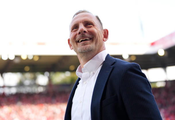 Mauro Lustrinelli, Head Coach of 1. FC Union Berlin, pre-match comments (GER), 1. FC Union Berlin vs. SV Elversberg, Bundesliga 1, Matchday 5, 2026–27 season, Stadion An der Alten Foersterei, Berlin, October 10, 2026 DFL regulations prohibit any use of photographs as image sequences and or quasi-video 1 FC Union Berlin vs. SV Elversberg, 1st Bundesliga, Matchday 5, 2026–27 season, October 10, 2026, Berlin Copyright: xEibner-Pressefoto ScottxColemanx EP_SCN