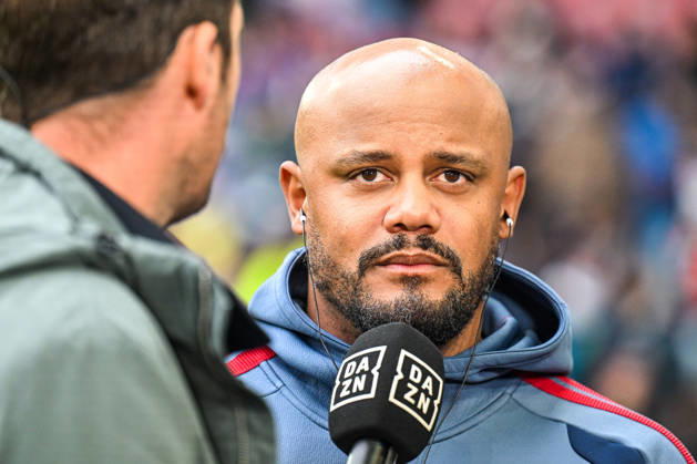 October 10, 2026, Germany, Soccer, Men s, Bundesliga 1, Matchday 5, FC Augsburg vs. FC Bayern Munich, Vincent Kompany (Bayern Munich), Interview with DAZN before kickoff, Augsburg WWK Arena, Bayern, Germany Copyright: xNordphotox xHafnerx