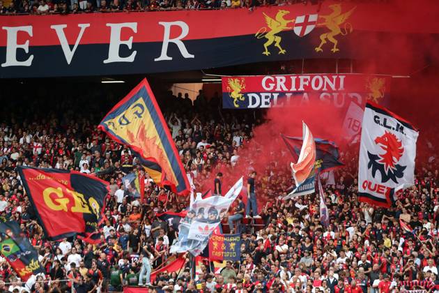 Foto IPP ACGE Genova 10 10 2026 Campionato Serie A 2025 2026 Genoa-Fiorentina nella foto: Tifosi Genoa Italy Photo Press World Copyright Genova italy Italia ITALY Copyright: xR4924_italyphotopressx
