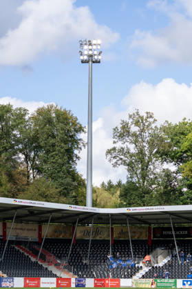 October 10, 2026, xerix, Soccer 3rd Division, SG Sonnenhof Grossaspach vs. SV Waldhof Mannheim (v l Aspach)
