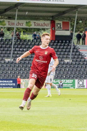 October 10, 2026, xerix, Soccer 3rd Division, SG Sonnenhof Großaspach vs. SV Waldhof Mannheim – Game highlight featuring Leon Maier, SG Sonnenhof Großaspach, Aspach