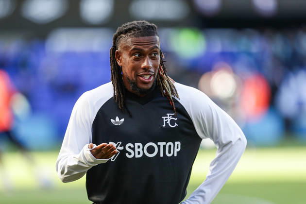 10th October 2026; Portman Road, Ipswich, Suffolk, England; Premier League Football, Ipswich Town versus Fulham; Alex Iwobi of Fulham during warm up AndyxSkinner
