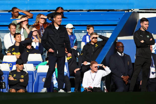 Premier League: Chelsea v AFC Bournemouth LONDON, UK - 10th Oct 2026: Chelsea Manager Xabi Alonso reacts during the Premier League match between Chelsea FC and AFC Bournemouth at Stamford Bridge London Stamford Bridge England United Kingdom Copyright: xCraigxMercerx xPeakxActionxPhotosx