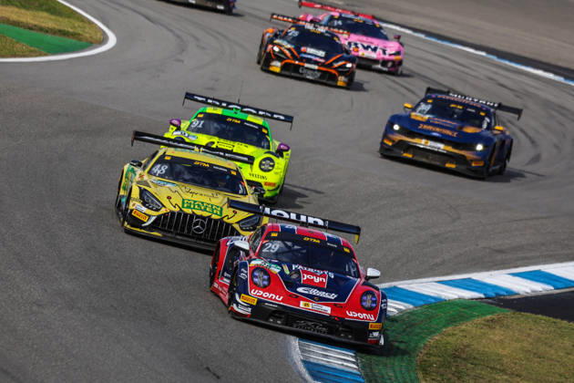 DTM, 15. + 16. Rennen Hockenheim 2026 29 Porsche 911 GT3 R (992), Land Motorsport: Bastian Buus - picture by Gruppe C Photography Sachsenring Hockenheimring Baden-Württemberg Germany Copyright: xGruppexCxPhotographyx