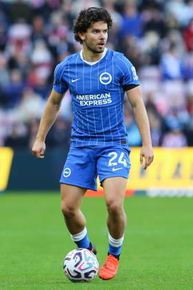 SUNDERLAND, ENGLAND, OCTOBER 10: Ferdi Kad?o?lu of Brighton & Hove Albion on the ball during a Premier League 2026-27 match between Sunderland AFC and Brighton & Hove Albion at the Stadium of Light on October 10, 2026 in Sunderland, England. (Photo by Zach Forster Sports Press Photo) Copyright: xZachxForster SportsxPressxPhotox Sportspressphoto_SPR250878