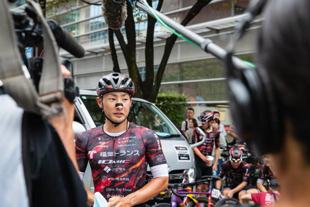 Tour De Kyushu Stage Finishes In Fukuoka s Tenjin For The First Time Matteo Malucelli of XDS Astana Team wins Stage 1 of the Mynavi Tour de Kyushu 2026 at the finish line on Tenjin Bridge in Fukuoka, Japan, on October 10, 2026. The Italian won the 152.0-kilometer Saga-Fukuoka stage in 3 hours 9 minutes 51 seconds, ahead of Luke Mudgway (Li Ning Star) and Alessio Delle Vedove (XDS Astana Team), and took the general and points classification leads. It was the first time the race finished in Tenjin, the commercial heart of Fukuoka, where a parade, stage events and food stalls marked the day. The race, first held in 2023 and part of the UCI Asia Tour (2.1 category), runs October 9-12 through six Kyushu prefectures under the official title We stand with Kumamoto. Mynavi Tour de Kyushu 2026, adopted to support areas affected by the Kumamoto earthquake. Fukuoka Japan  Copyright: xRyoxChix originalFilename:zhi-tourdeky261010_nphx0