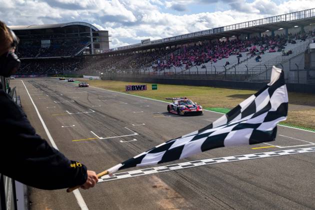 DTM, 15. + 16. Rennen Hockenheim 2026 29 Porsche 911 GT3 R (992), Land Motorsport: Bastian Buus - picture by Gruppe C Photography Sachsenring Hockenheimring Baden-Württemberg Germany Copyright: xGruppexCxPhotographyx