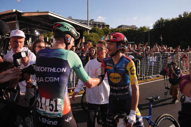 Italy s Giulio Ciccone of Lidl-Trek during the 120th edition of the Il Lombardia, Tour of Lombardy cycling race, a 239 km one day race from Bergamo to Como on October 10, 2026, Italy. Copyright: xGianxMattiaxD™Alberto LaPressex