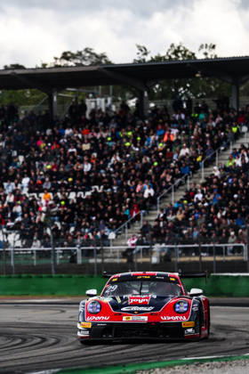 DTM, 15. + 16. Rennen Hockenheim 2026 29 Porsche 911 GT3 R (992), Land Motorsport: Bastian Buus - picture by Gruppe C Photography Sachsenring Hockenheimring Baden-Württemberg Germany Copyright: xGruppexCxPhotographyx