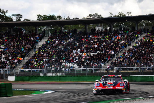 DTM, 15. + 16. Rennen Hockenheim 2026 29 Porsche 911 GT3 R (992), Land Motorsport: Bastian Buus - picture by Gruppe C Photography Sachsenring Hockenheimring Baden-Württemberg Germany Copyright: xGruppexCxPhotographyx